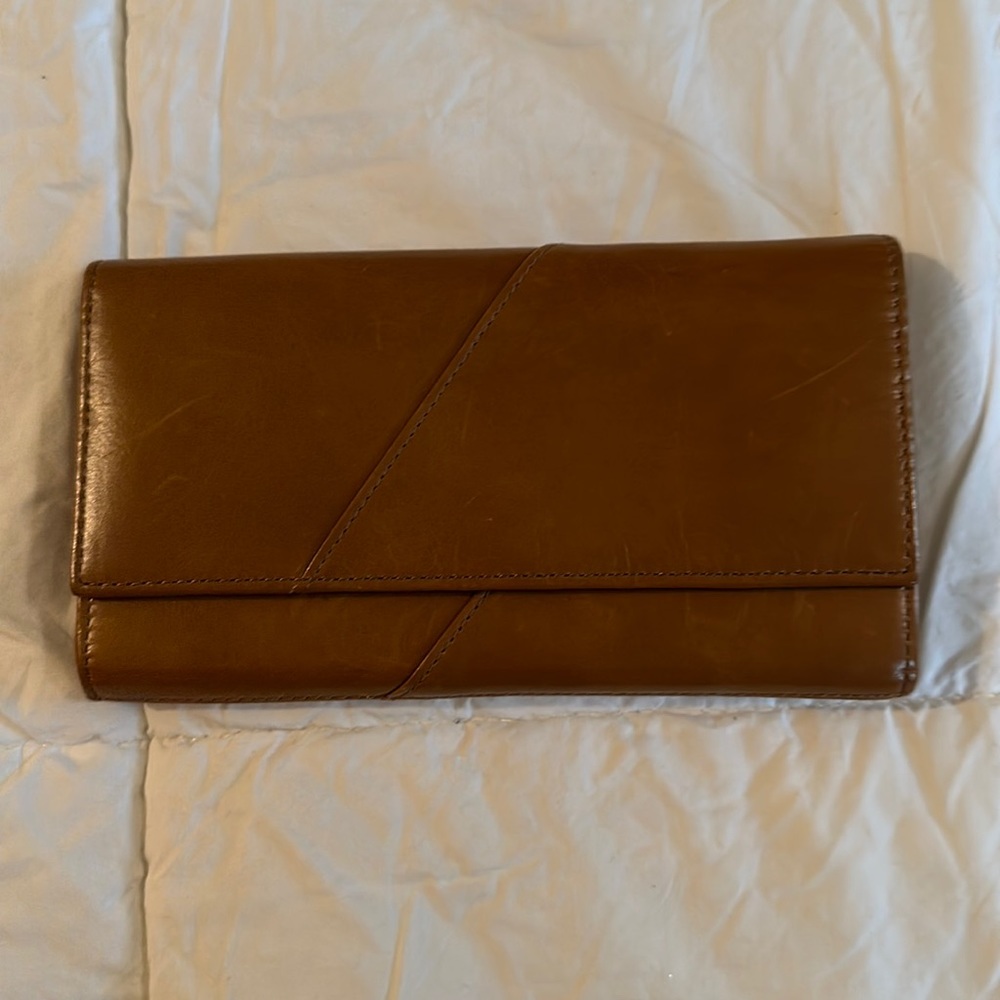 EUC Brown Hobo Wallet